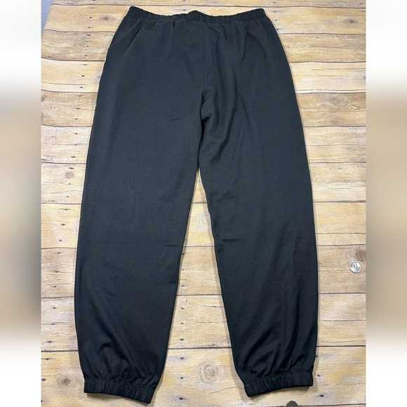 Vuori Women’s Boyfriend Cargo Sweatpant Black Heather Size Large - Picture 5 of 14